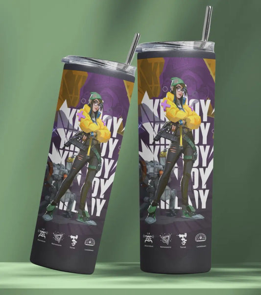 Killjoy Valorant Tumbler – Tech Genius | Everyday Carry - Valorant