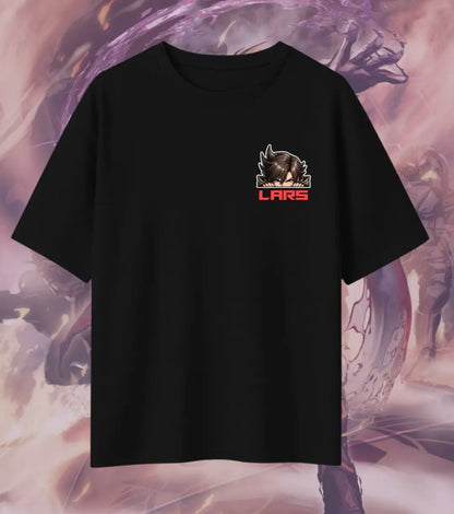 Lars Alexandersson Rebel Leader Tekken T-Shirt | Premium Gaming Tee | Oversized Fit - Tekken