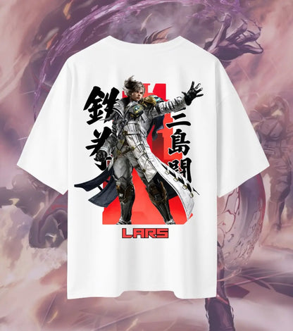 Lars Alexandersson Rebel Leader Tekken T-Shirt | Premium Gaming Tee | Oversized Fit - Tekken