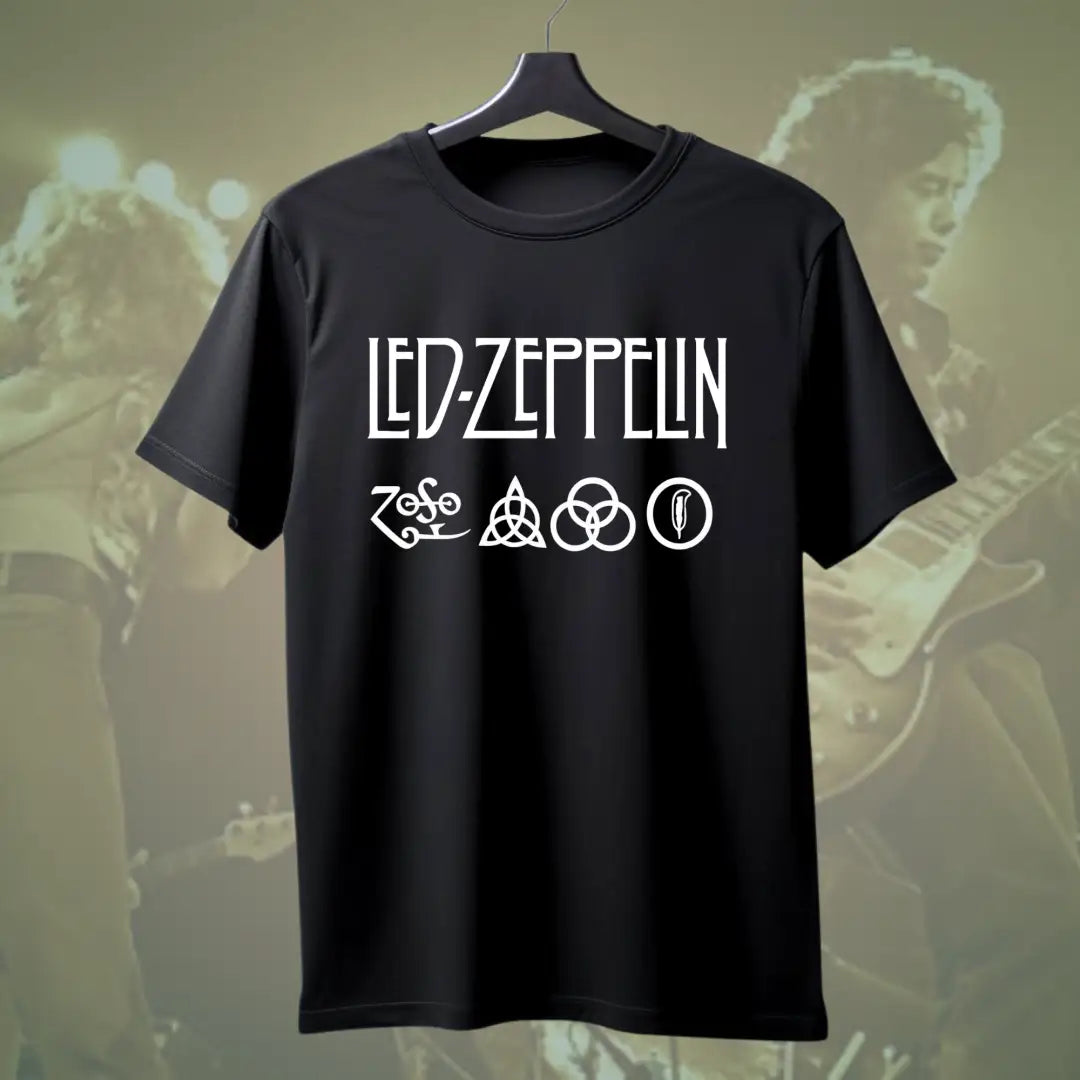 Led Zeppelin Symbols Tee - Music Enthusiast