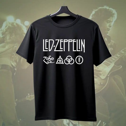 Led Zeppelin Symbols Tee - Music Enthusiast