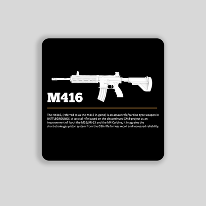 M416 Tactical Assault Rifle T-Shirt  PUBG/BGMI