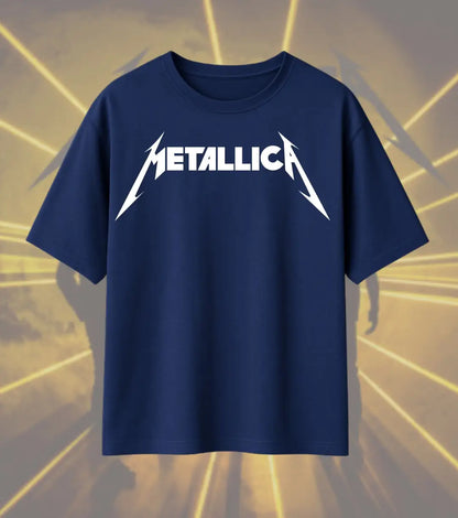 Metallica Demon Mirror Horror Graphic T-Shirt | Dark Fantasy Heavy Metal Rock Band Tee | Premium Cotton Unisex