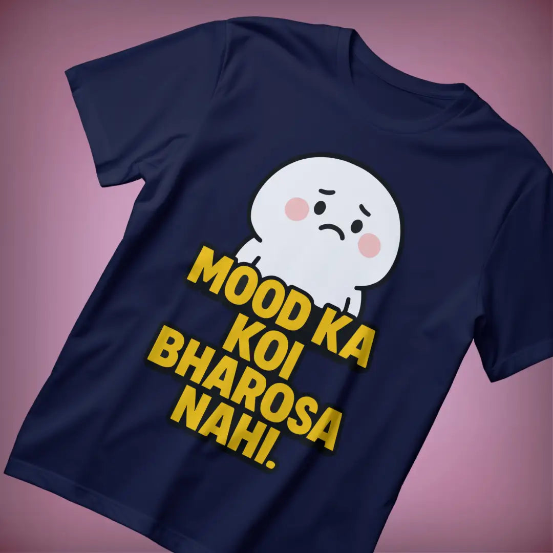 MOOD SWING’ Certified Tee - S / Navy