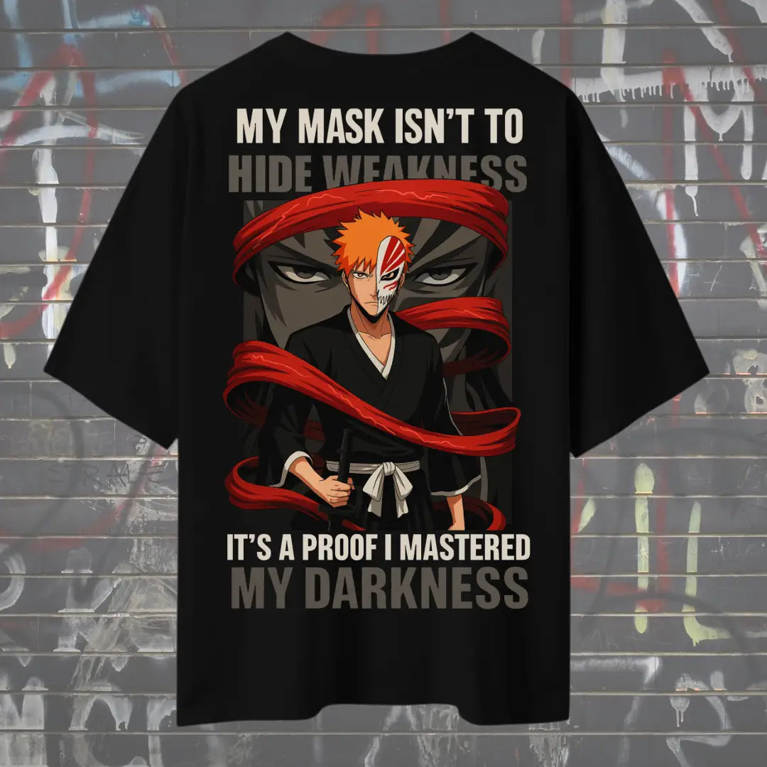 My Mask Isn’t To Hide Weakness – (Ichigo Edition) Oversized - Black / S