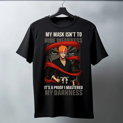 My Mask Isn’t To Hide Weakness – (Ichigo Edition) Regular T-Shirt - Black / S
