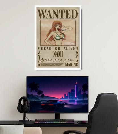 Nami – One Piece Wanted Poster - One Piece
