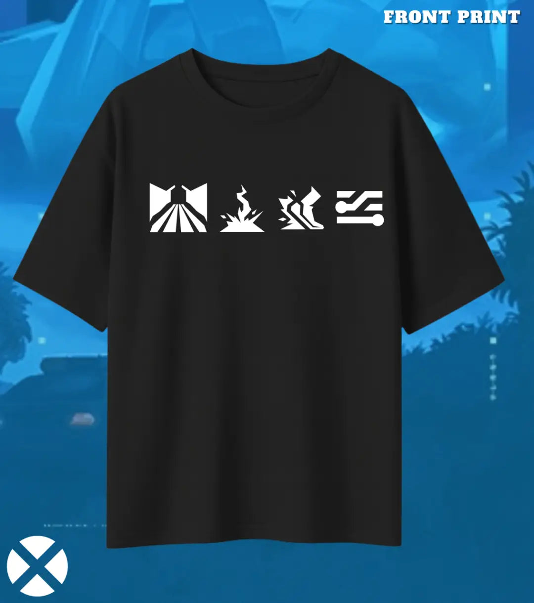 Neon – Speed Surge Valorant Oversized T Shirt | Oversized Clutch Fit - Valorant