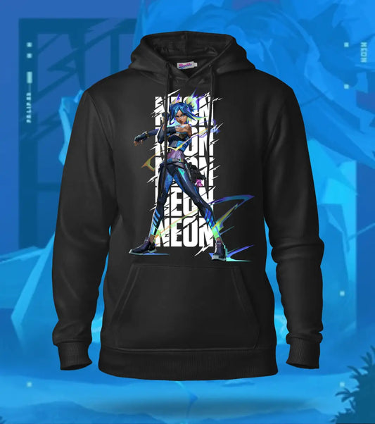 Neon | Valorant – Speed Surge Regular Hoodie - Black / XS - Valorant