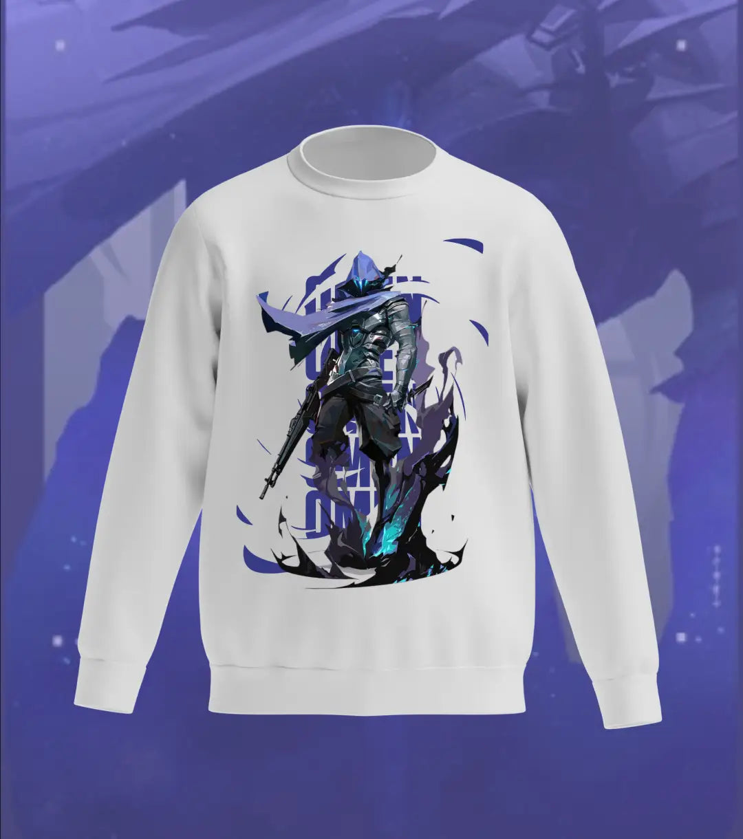 Omen Shadow Realm Sweatshirt – Valorant Edition - Gray / Regular / XS - Valorant