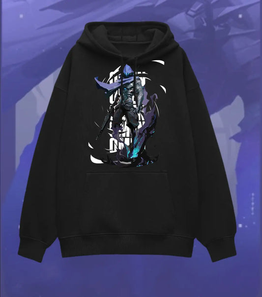 Omen – Shadow Walker Valorant Oversized Hoodie | Layer Up in Style - Valorant