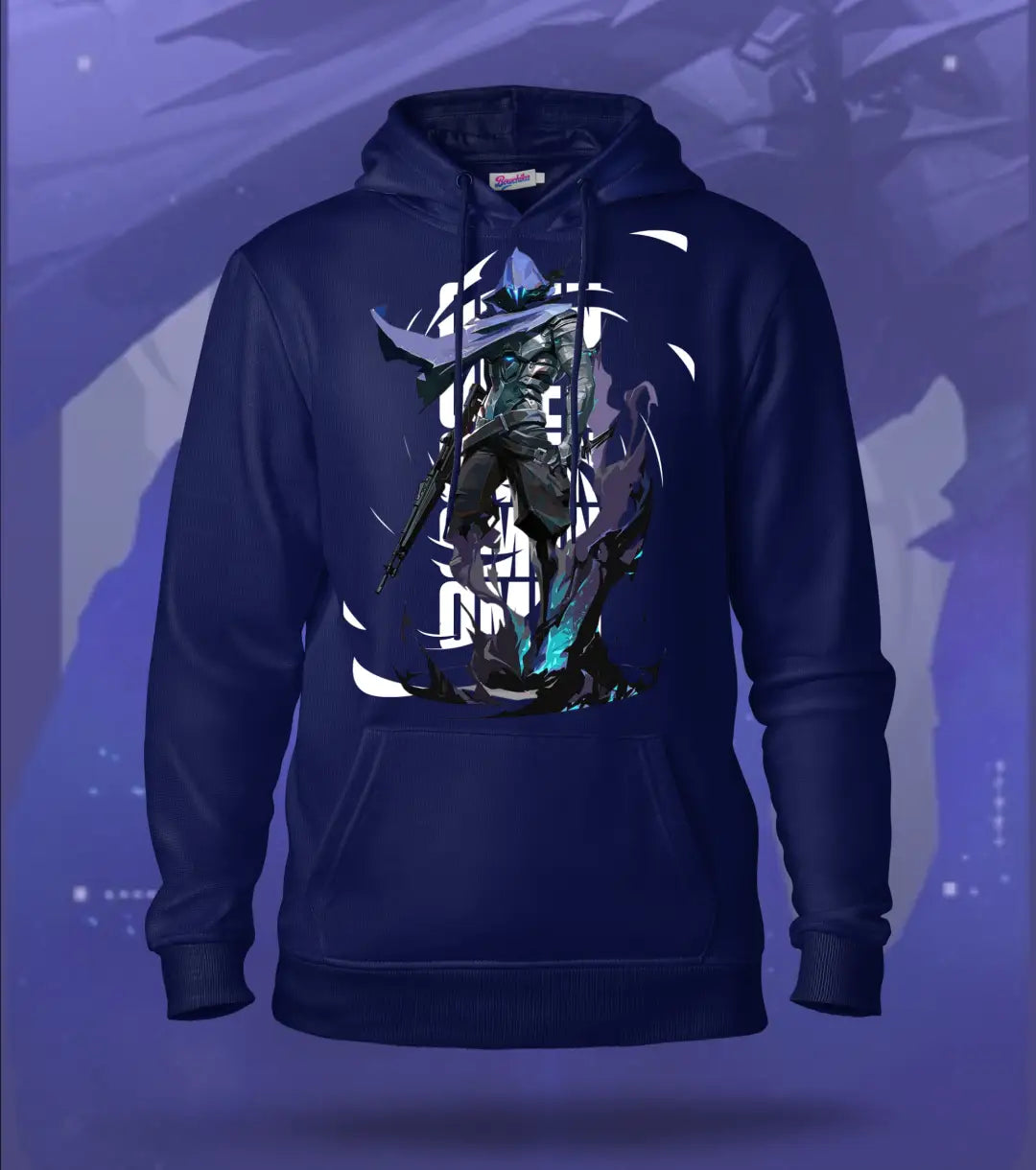 Omen | Valorant – Shadow Walker Regular Hoodie - Navy / XS - Valorant