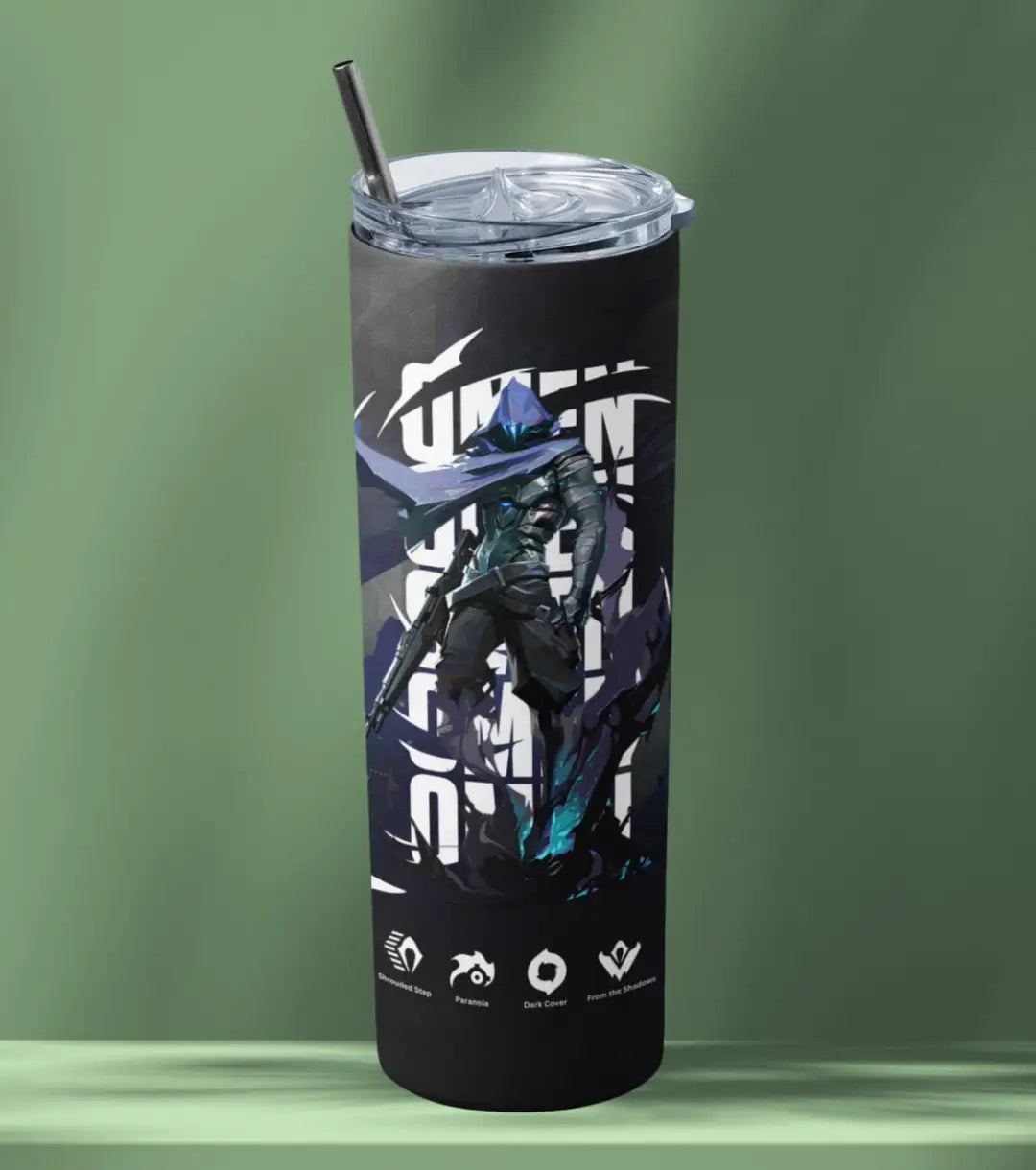 Omen Valorant Tumbler – Shadow Walker | Hydration On Command - Valorant