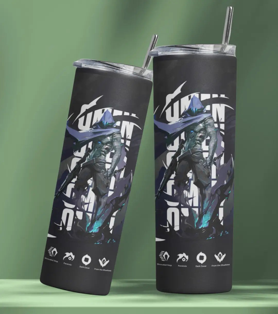 Omen Valorant Tumbler – Shadow Walker | Hydration On Command - Valorant