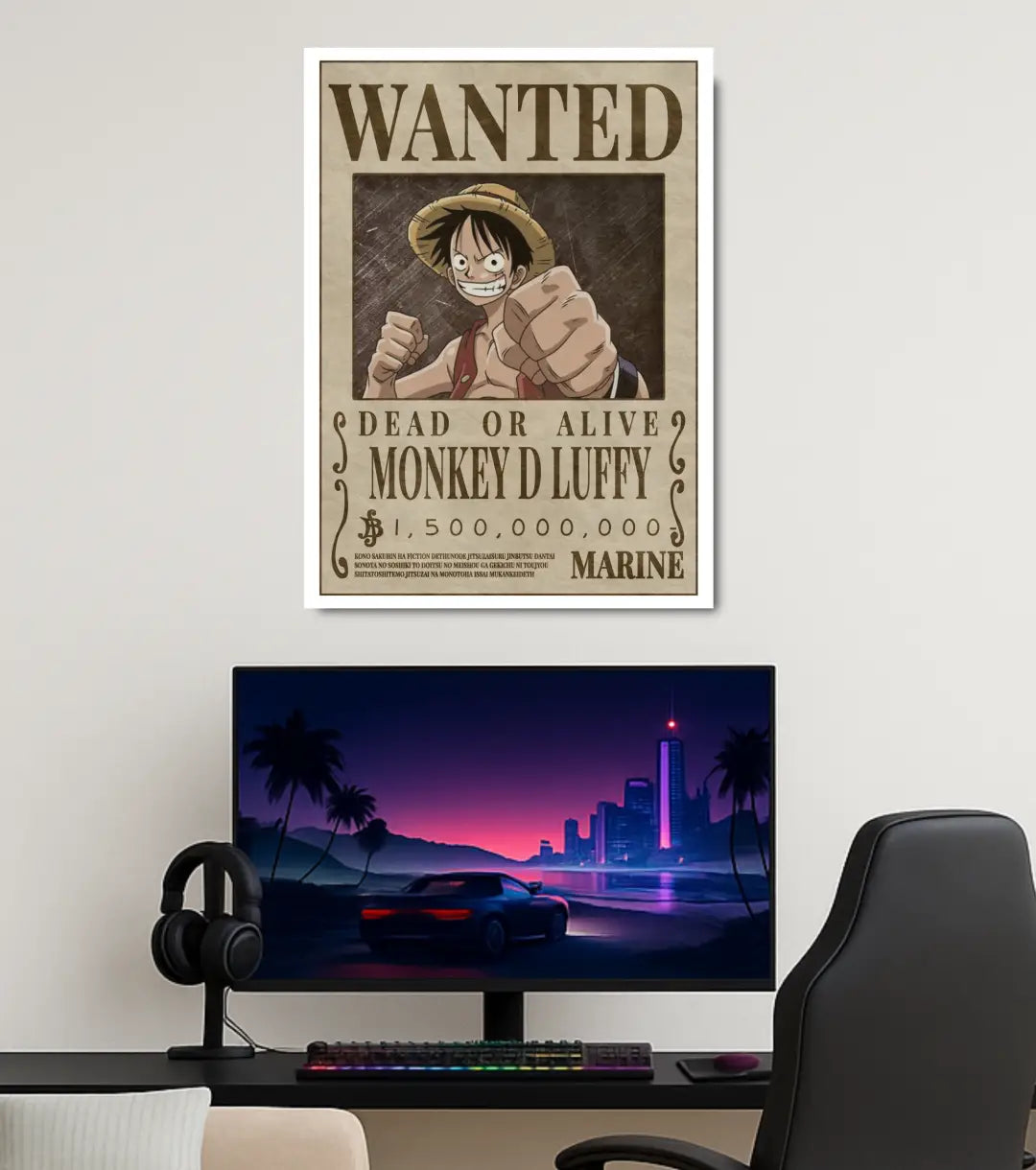 One Piece Anime Posters | Select Your Favorite Character Design | Premium Wall Art Collection - One Piece