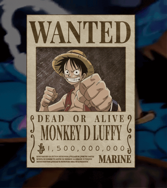 One Piece Anime Posters | Select Your Favorite Character Design | Premium Wall Art Collection - A4 / Unframed / Monkey