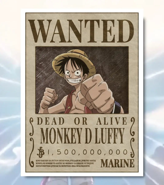 One Piece Anime Posters | Select Your Favorite Character Design | Premium Wall Art Collection - One Piece
