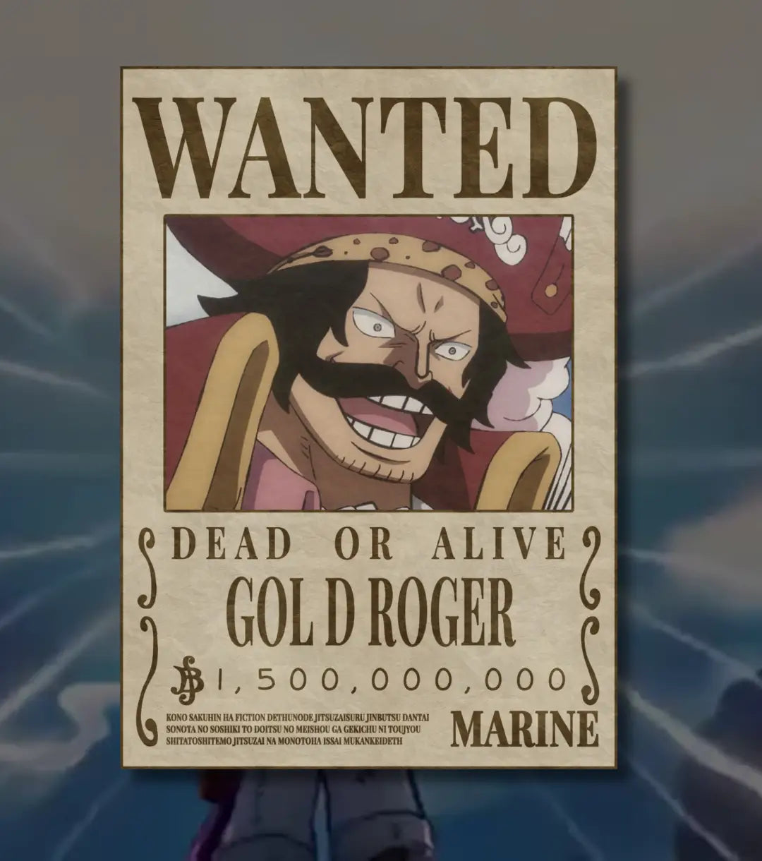 One Piece Anime Posters | Select Your Favorite Character Design | Premium Wall Art Collection - A4 / Unframed / Gold