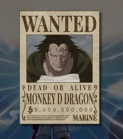 One Piece Anime Posters | Select Your Favorite Character Design | Premium Wall Art Collection - A4 / Unframed / Monkey
