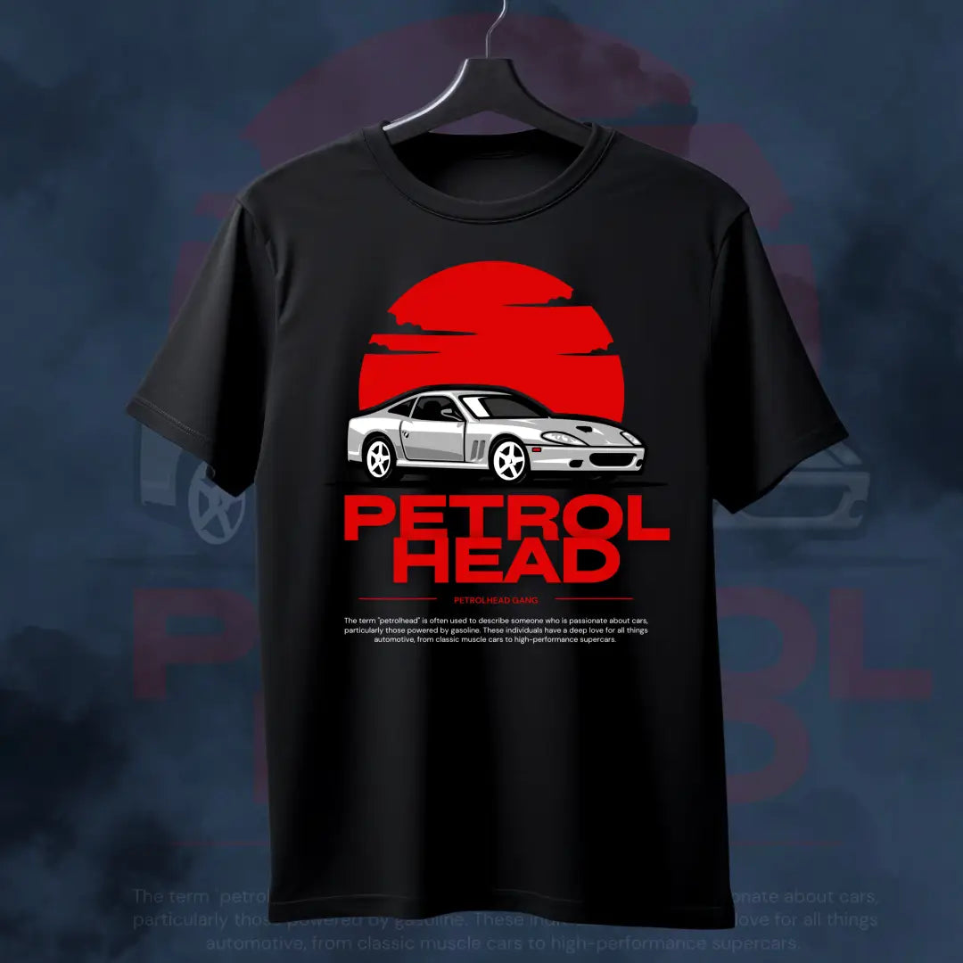 PETROL HEAD – Speed & Passion Tee - Black / S - Automotive