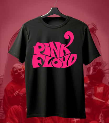 Pink Floyd Portrait Logo Graphic Regular T-Shirt