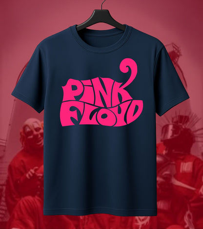 Pink Floyd Portrait Logo Graphic Regular T-Shirt