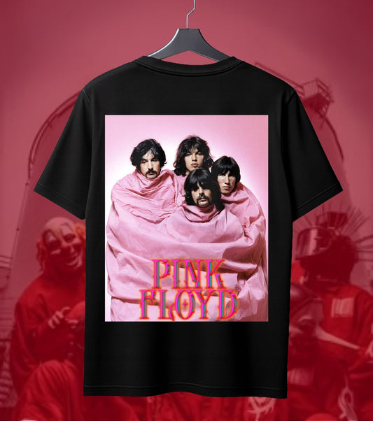 Pink Floyd Pink Suits Band Portrait Regular T-Shirt