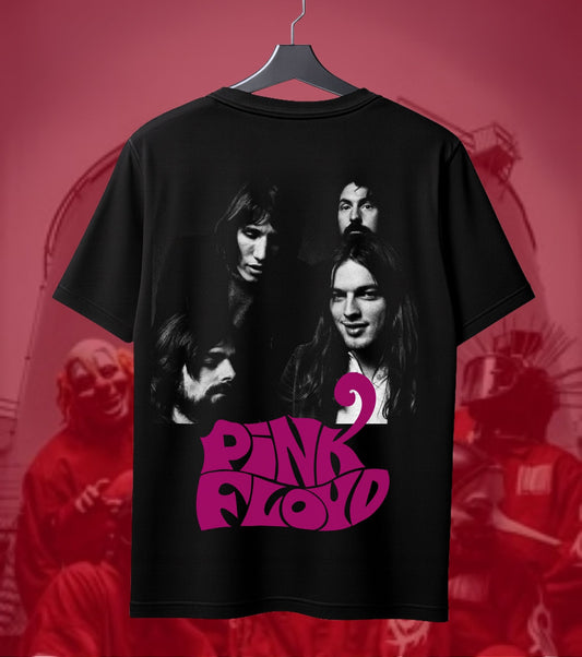 Pink Floyd Portrait Logo Graphic Regular T-Shirt