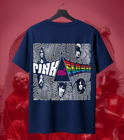 Pink Floyd Psychedelic Collage Regular T-Shirt