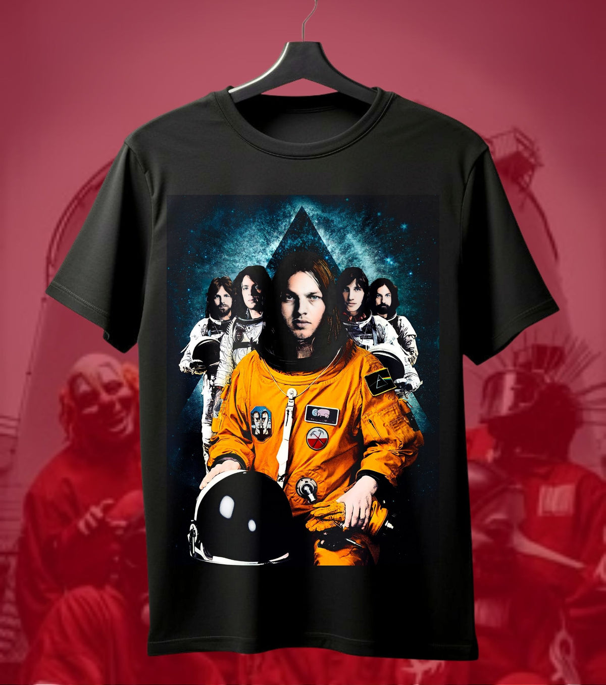 Pink Floyd Space Astronaut Graphic Regular T-Shirt