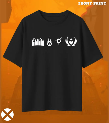 Phoenix – Blazing Rebirth Valorant Oversized T Shirt | Heavyweight Streetwear - Valorant