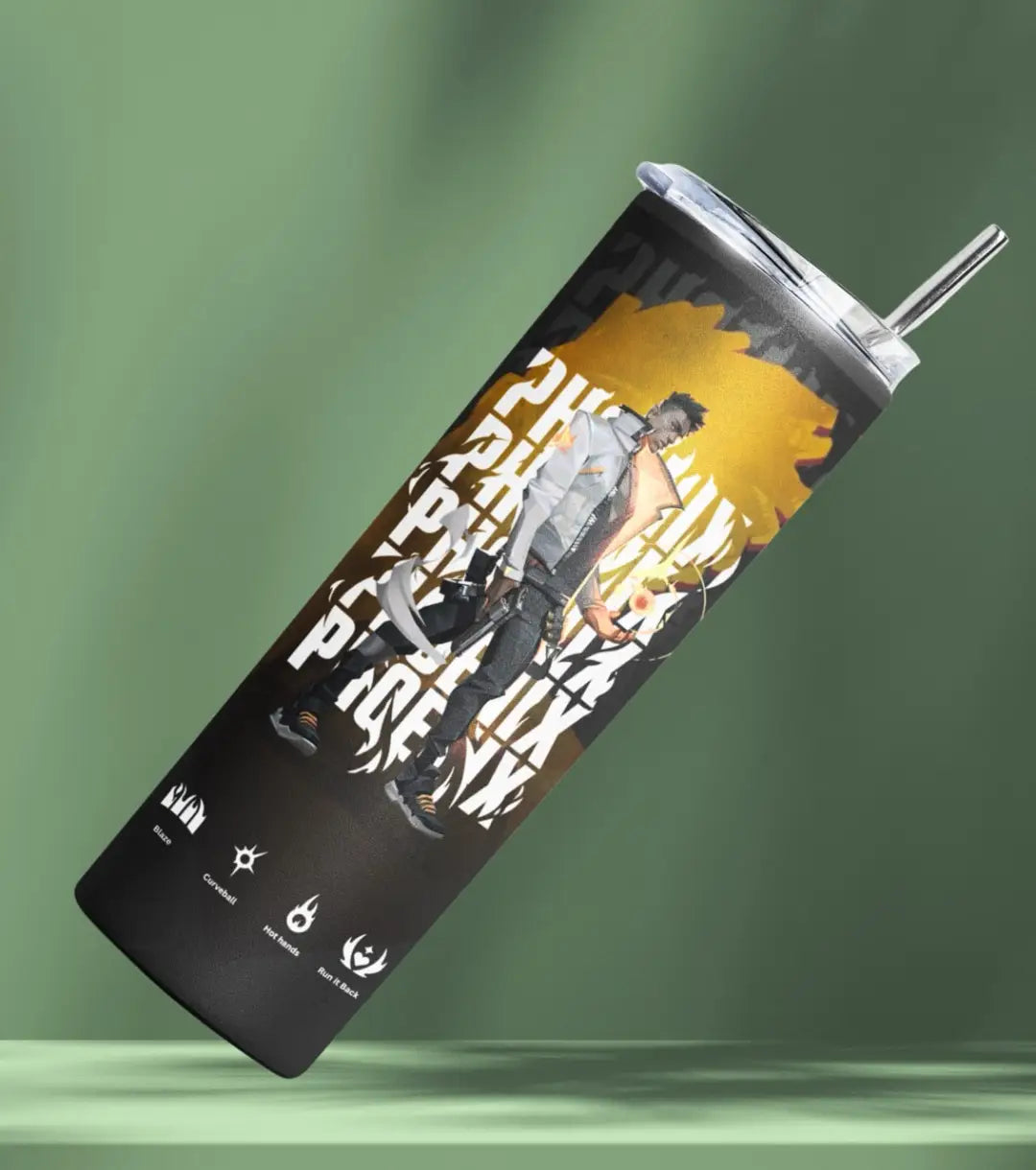 Phoenix Valorant Tumbler – Blazing Rebirth | Everyday Carry - Valorant