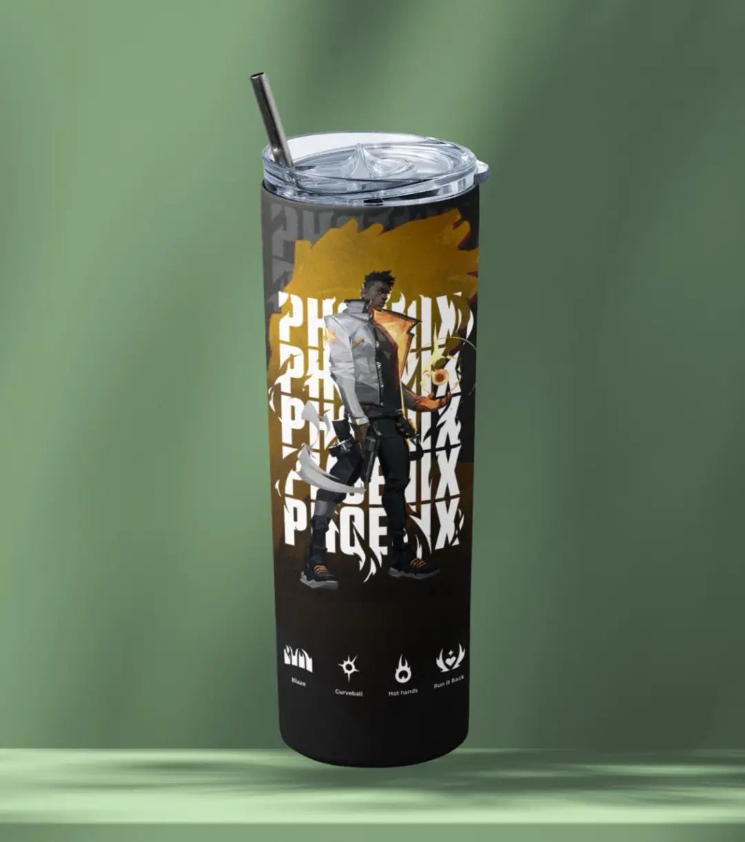 Phoenix Valorant Tumbler – Blazing Rebirth | Everyday Carry - Valorant