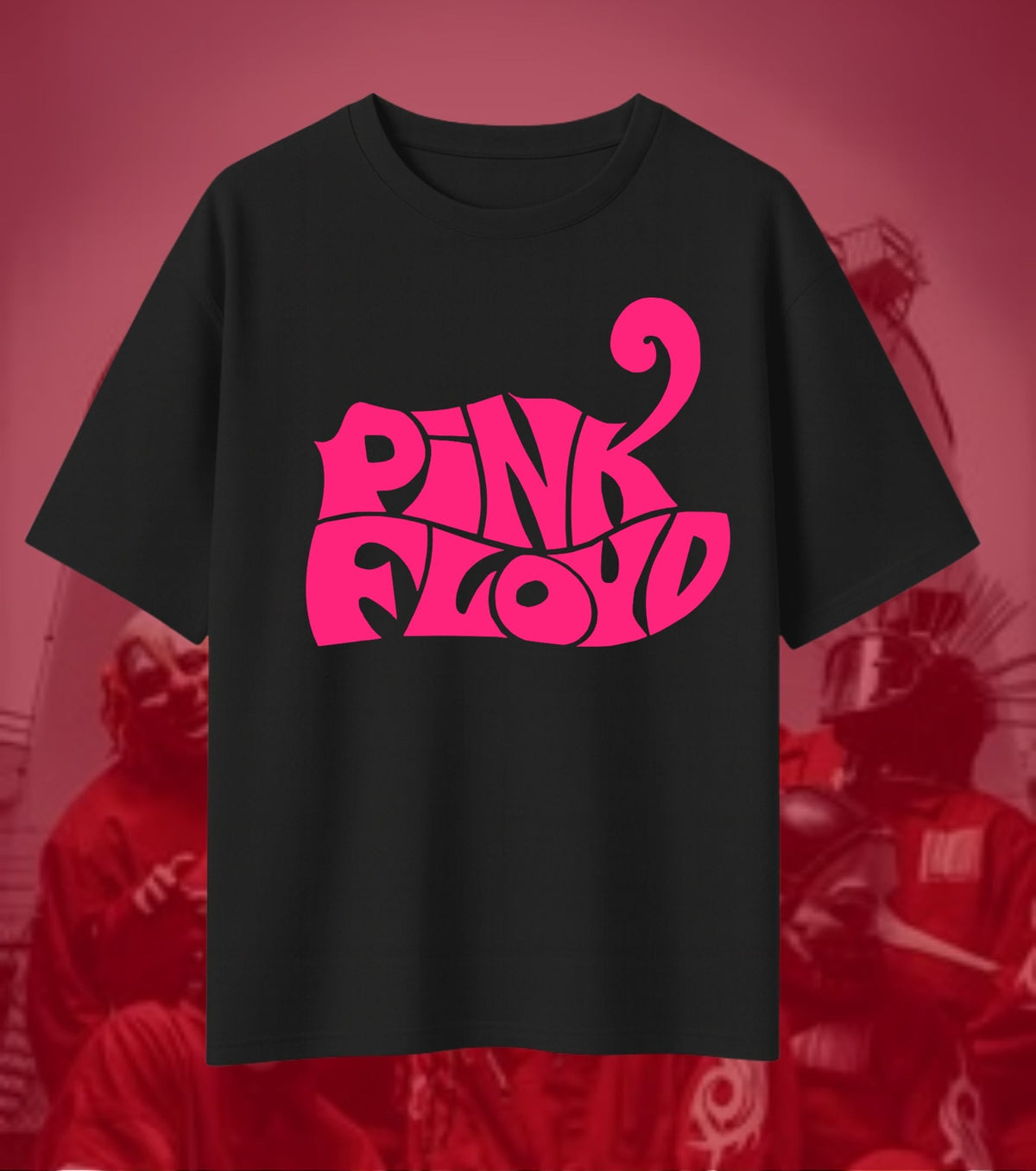 Pink Floyd oversized T-shirt - Black logo reference