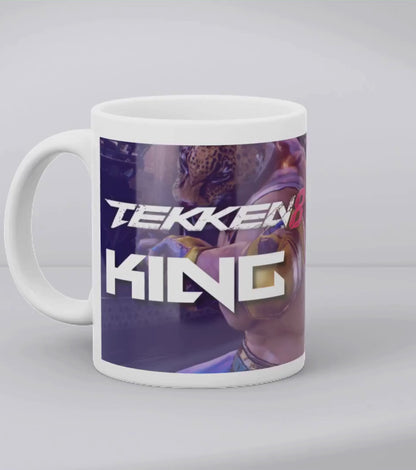 Tekken 8 King Mug – Premium Gaming Coffee Mug for Wrestling King Fans