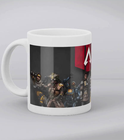 Apex Legends Ceramic Gaming Mug | Premium Coffee Mug for Gamers | White & Black