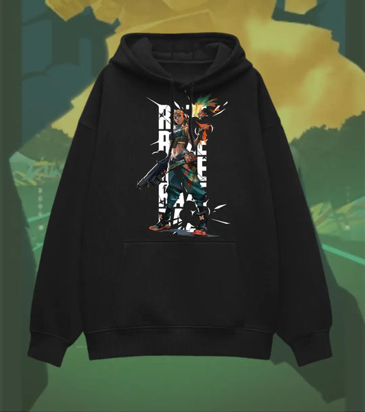 Raze – Blast Artist Valorant Oversized Hoodie | Layer Up in Style - Valorant