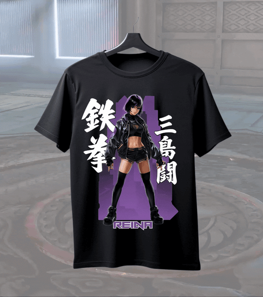 Reina – The Purple Lightning Tee - Tekken