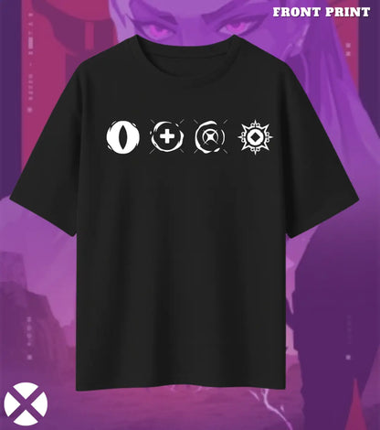 Reyna – Empress Mode Valorant Oversized T Shirt | Oversized Clutch Fit - Valorant