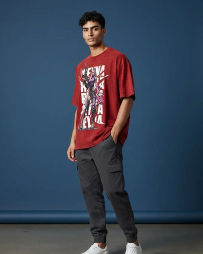Reyna – Empress of Shadows Valorant Acid Wash Tee | Bold Gamer Streetwear - Maroon / XS - Valorant