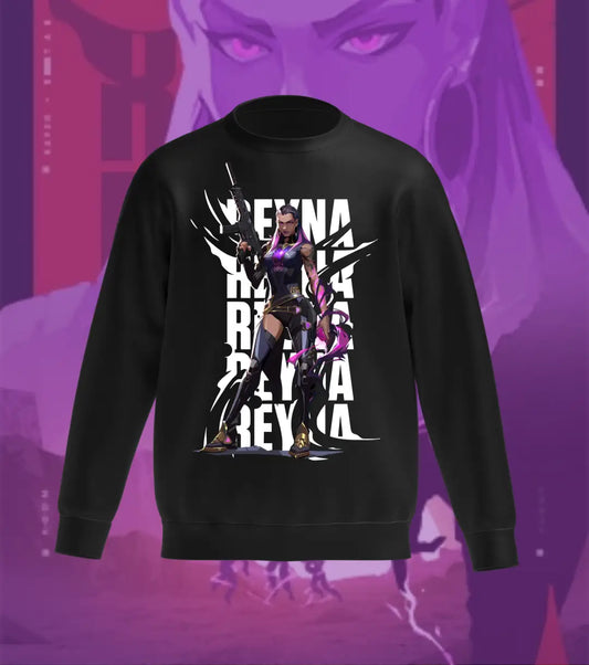 Reyna Soul Stealer Sweatshirt – Valorant Edition - Black / Regular / XS - Valorant