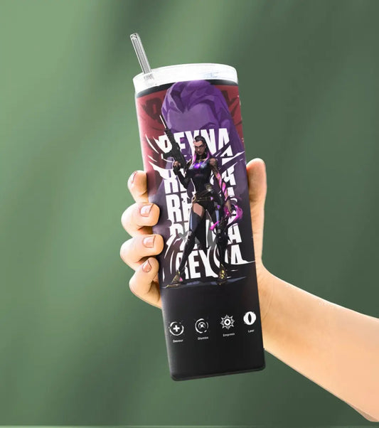 Reyna Valorant Tumbler – Empress Mode | Game-Day Drinkware - Valorant