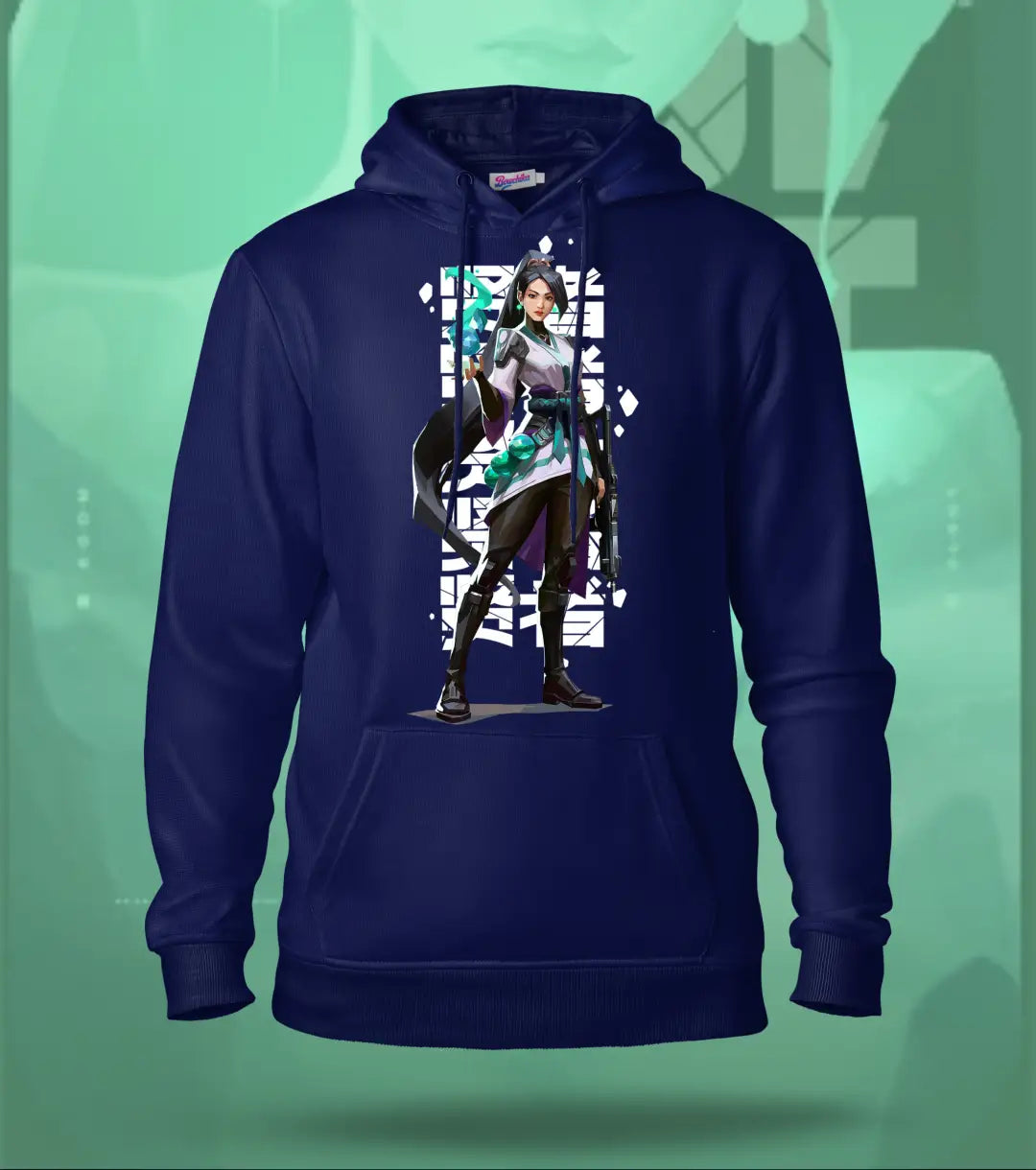 Sage | Valorant – Guardian Spirit Regular Hoodie - Navy / XS - Valorant