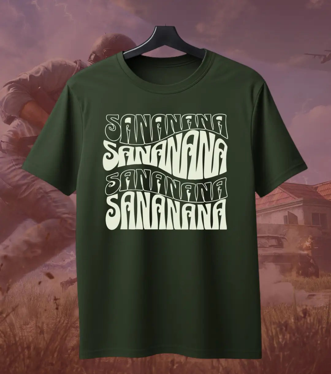 SANANANA OG Legacy BGMI T-Shirt | PUBG Meme Graphic Tee - BGMI/PUBG
