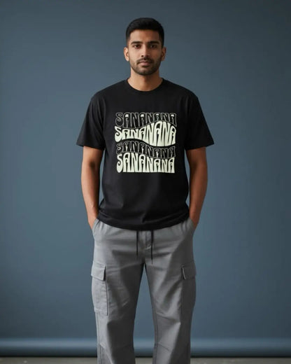 SANANANA OG Legacy BGMI T-Shirt | PUBG Meme Graphic Tee - Black / S - BGMI/PUBG