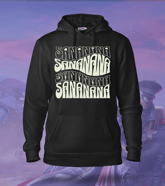 SANANANA – OG Legacy Hoodie | 300 GSM Brushed Fleece - Black / XS / Regular - BGMI/PUBG