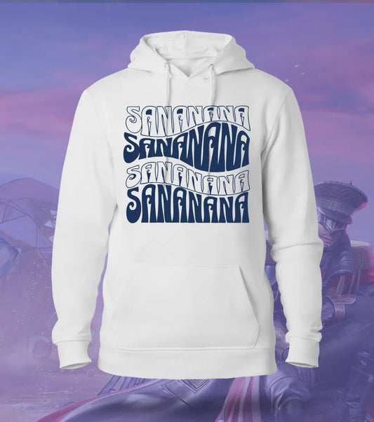SANANANA – OG Legacy Hoodie | 300 GSM Brushed Fleece - White / XS / Regular - BGMI/PUBG