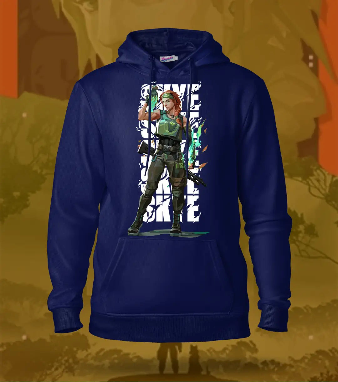 Skye | Valorant – Nature’s Resolve Regular Hoodie - Navy / XS - Valorant