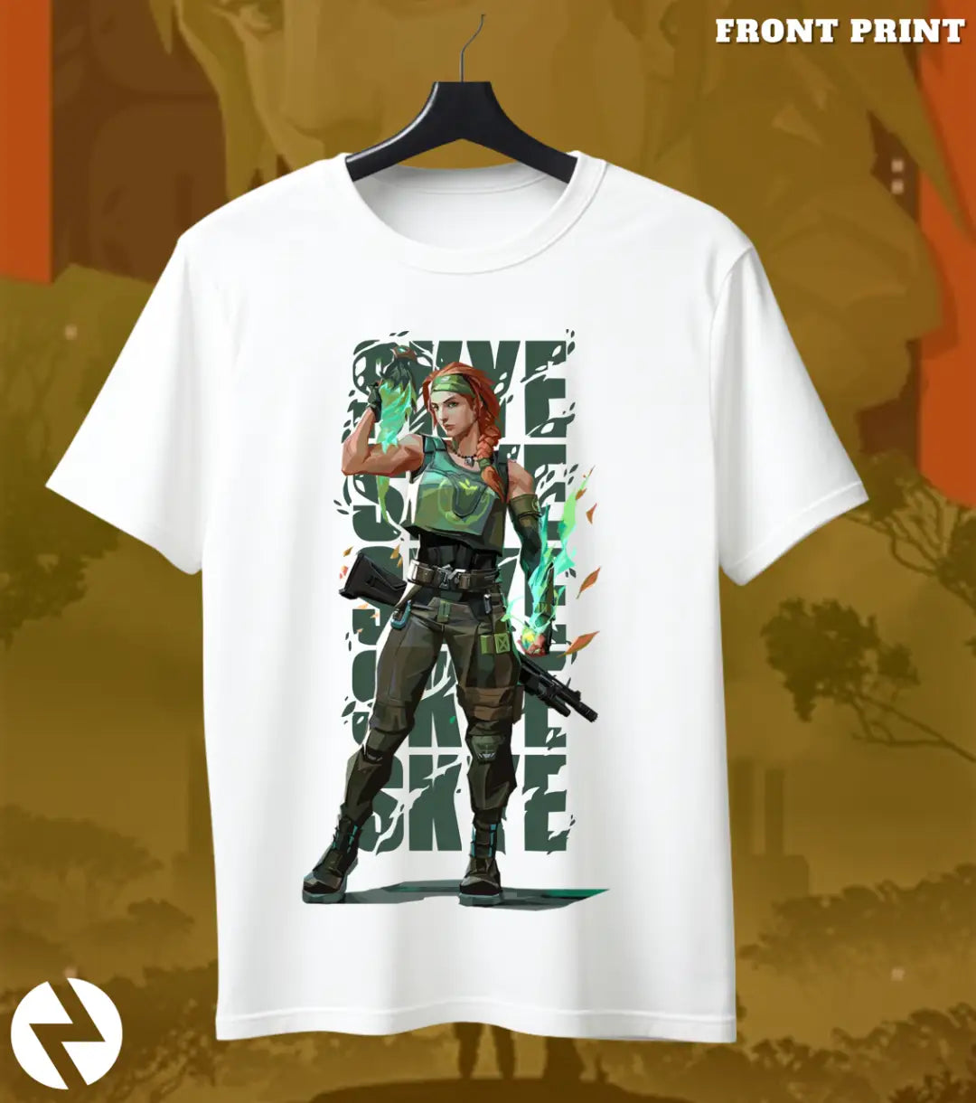 Skye - Wild Spirit Valorant T Shirt | Nature-Driven Tee - Valorant