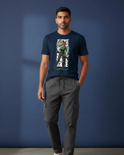 Skye - Wild Spirit Valorant T Shirt | Nature-Driven Tee - Front Only / Navy / S - Valorant